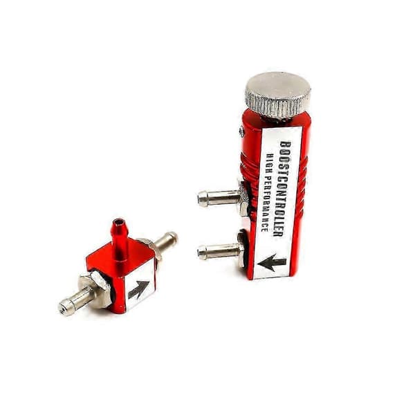 Universal Bil Turbo Boost Controller Justerbar Manuel 1-30 Psi Sæt rød red