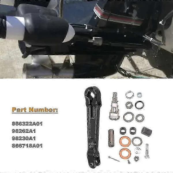 Gimbal styrestift til Mercruiser Alpha One Gen 2 Upper 866322a01 sort black