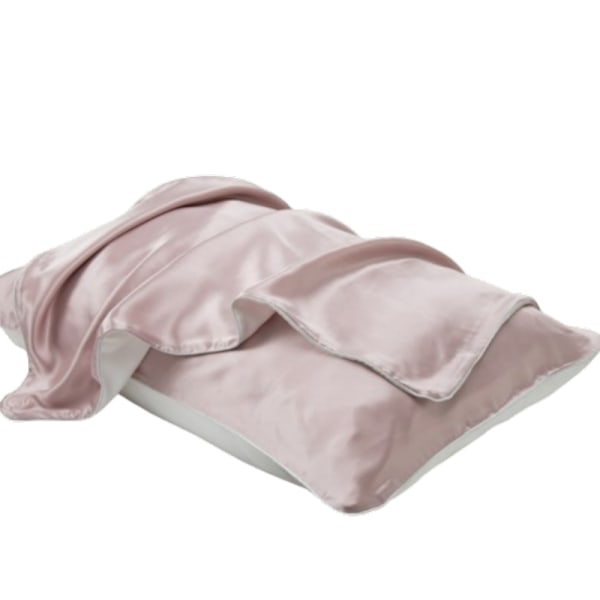 Örngott i 100 % Mulberry Silke Rosa Lyserød