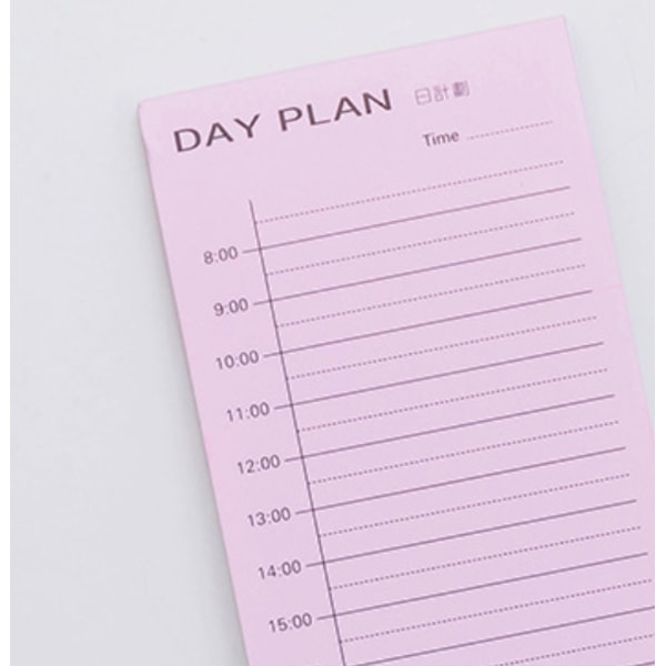 Enkel och fräsch checklista (daglig plan 10 st)