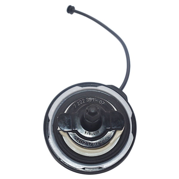 Svart Tanklock Bränsle Påfyllningslock 16117222391 För BMW E39 E46 E60 E70 E90 E92 X3 X5
