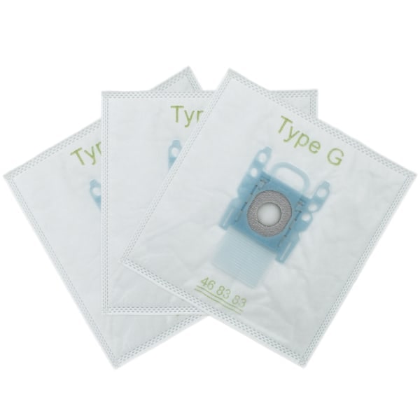 Dammsugartillbehör dammsugarpåse bo/shixi/menzi TYPE g-serien non-woven sopsäck dammuppsamlarpåse (3 stycken)