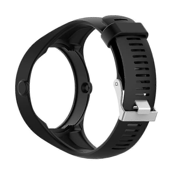 Polar M200 Smartwatch Erstatningsrem Holdbar Silikone Håndledsrem Black