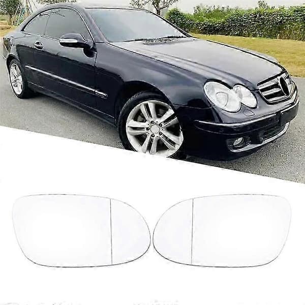 1 par sidovinge backspegel uppvärmt linsglas 2088100121 2088100421 för CLK A-klass 1997-2008