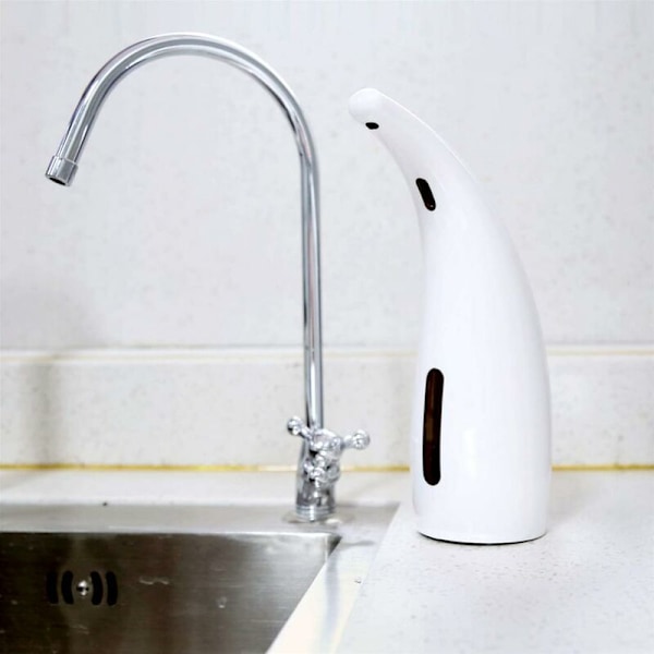 300ml Automatisk Tvåldispenser Infraröd Sensor Beröringsfri Handsfree Tvåldispenser Diskmedel Lotion Gel