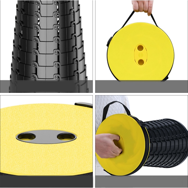 Kannettava kokoontaitettava jakkara, toisen sukupolven sisäänvedettävä jakkara, retkijakkara kalastukseen/grillaukseen/sisä-/ulkoaktiviteetteihin, maksimikuorma 180 kg punainen -