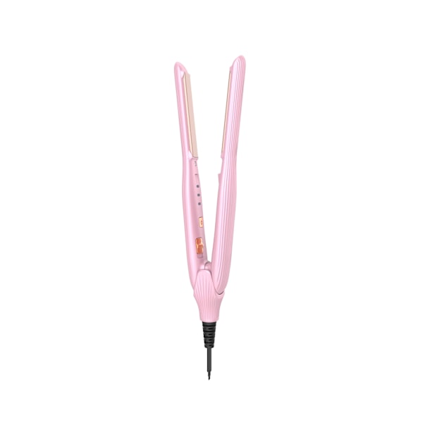 Anion hårruller, ledningsført (EU-stik) Rosa Lyserød