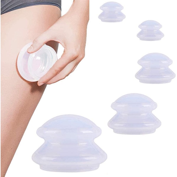 Koppning för helkroppsmassage 4-pack (L-XS) Vit
