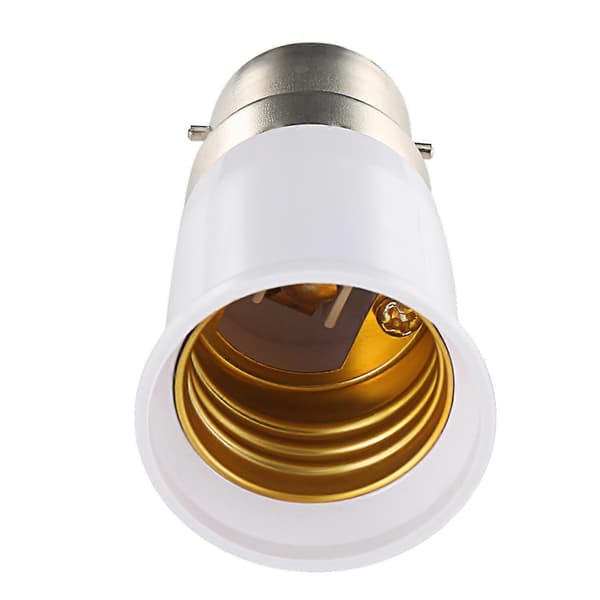 B22 - E27 lampun sovitin B22 - Edison-ruuvi E27 lampun muunninpidike valopistorasian sovitin lampunpidike valaistusosat 1kpl 1pcs