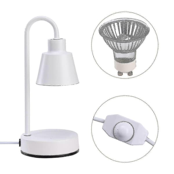 Top Down stearinlysvarmerlampe med justerbar lysstyrke White