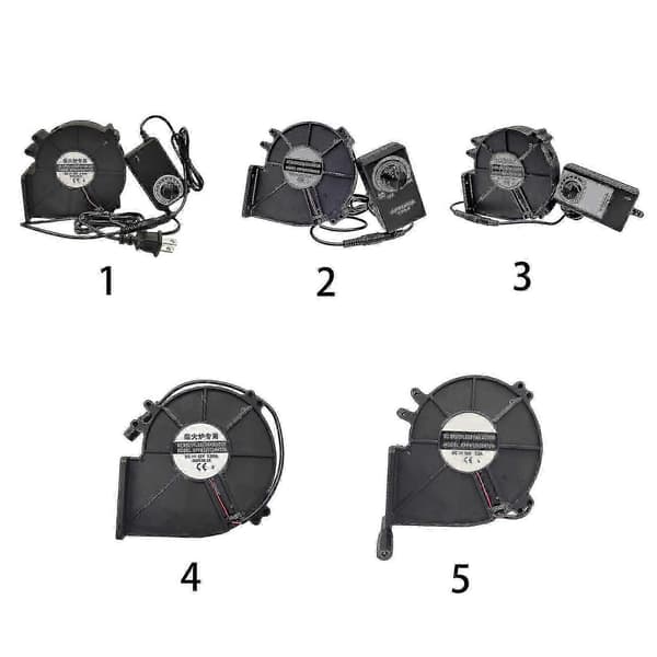AC-driven fläkt 110V 220V med 3000RPM hastighetskontroll för ventilation