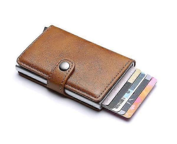 RFID NFC sikker pop-op smart holder til 8 kort