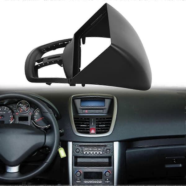 9 tommer bilradio ramme bilradio panel GPS navigationspanel DVD panel ramme til 207 2009-2013-God