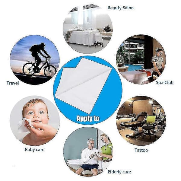 50 stk. engangs spa-lagen af non-woven til massageborde