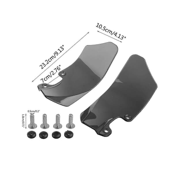 BMW R1200GS Adventure WindScreen Sidepanel Sæt 2004-2012 Model Klar Clear