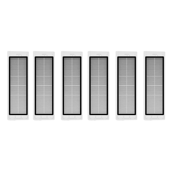 Dammsugarfilter för Xiaomi Roborock S5/S5 MAX/S6/S6 Maxv/S60/S65 6-pack