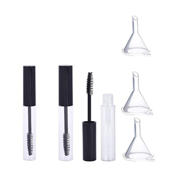 Ripsiväriputki 3 Läpinäkyvällä Suppilolla 10 ml, 3 kpl