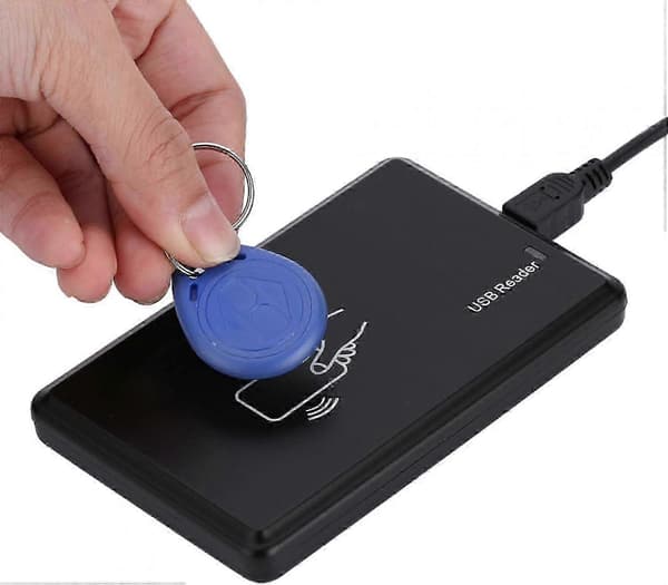 RFID Duplikator 125kHz USB Kortskriver og Læser med 5 Nøglebrikker