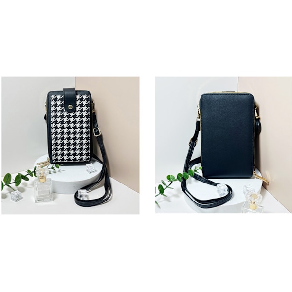 Crossbody Mobilväska Svart Sort