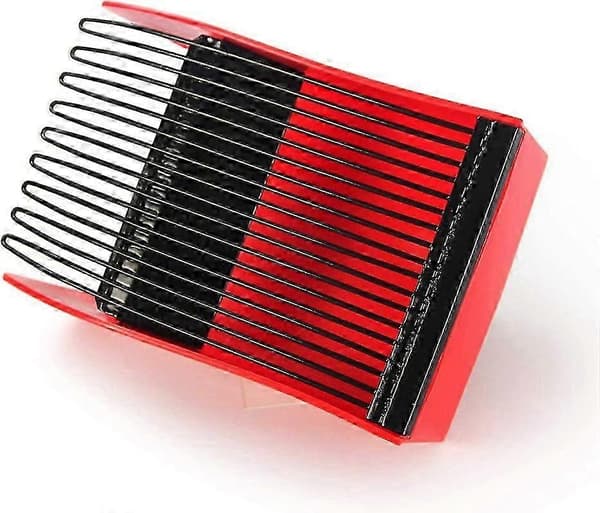 Blåbær Brombær Bærplukker med Metalkam 24 X 14 sort rød