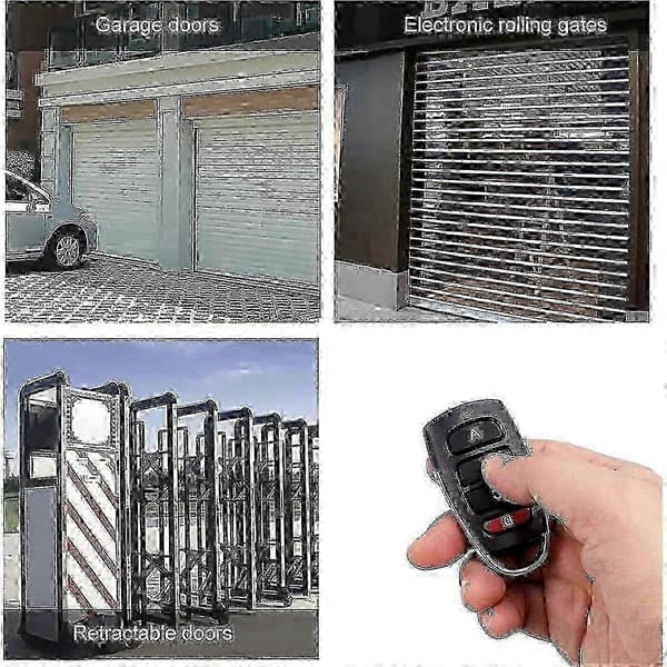 Fjärrkontroll till garageportöppnare, universal, 4-delat set