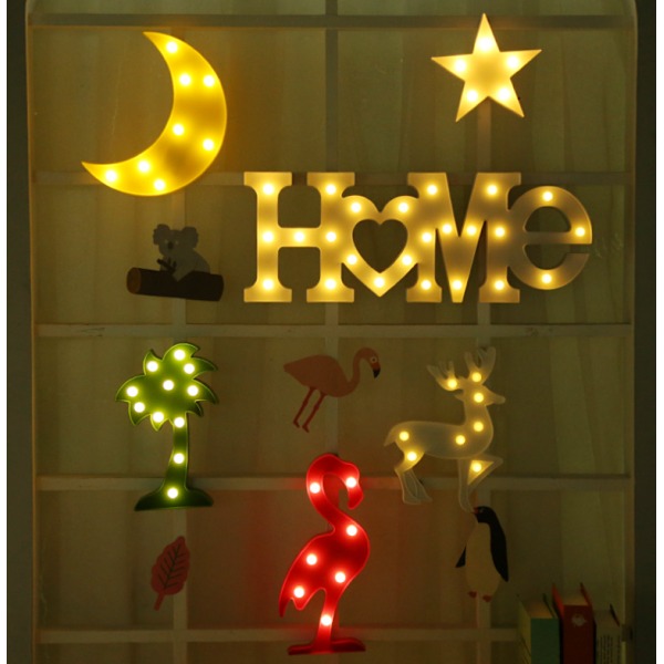 LED Neon Mallivalot, Koristeelliset Yövalot, Joulukoriste Yövalot (Joulukuusivalot)