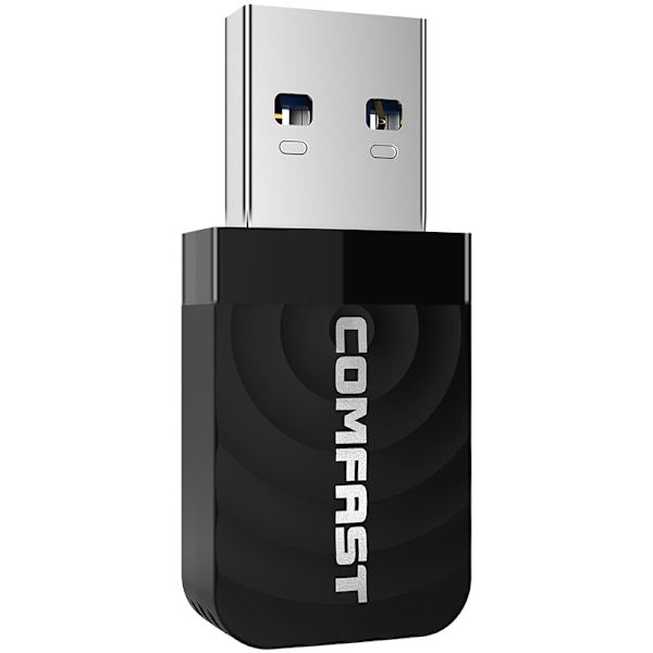 Trådløs WiFi-adapter - Sort