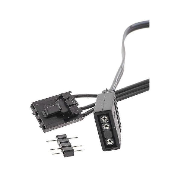 4PIN - 3PIN RGB-sovitinkaapeli 25cm Corsair ARGB 5V PC-komponenteille
