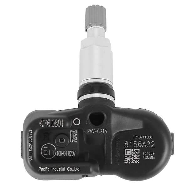 Dæktryksovervågningssystem (Tpms) Sensor Kompatibel Toyota (1 stk)