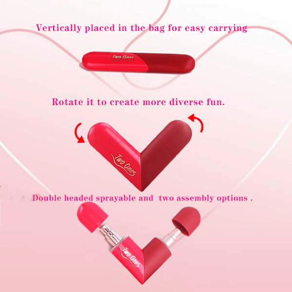 Bärbar parfymflaska (5ML+5ML)