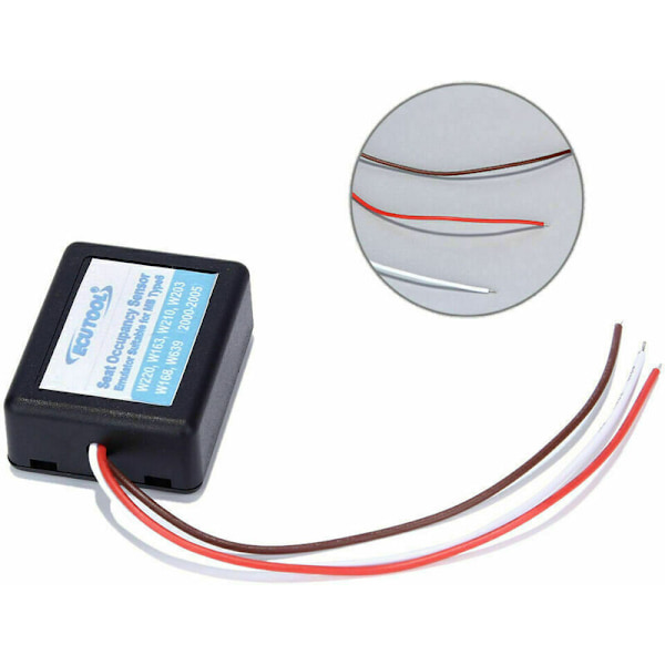 För Mercedes Benz W220 W210 W203 W168 W163 Typ 6 Stolssensor SRS Sensor Airbag Emulator Ersättningsverktyg
