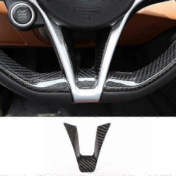 Ratramme dæksel til Stelvio 2017-2019 Kulfiber mønster Carbon fiber pattern