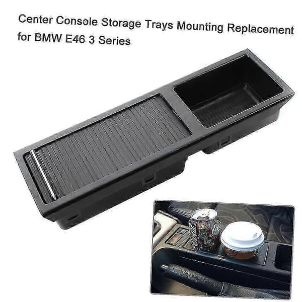 Opbevaringsbakker til midterkonsol Montering Erstatning for BMW E46 3-serie S202412303355-Yvan