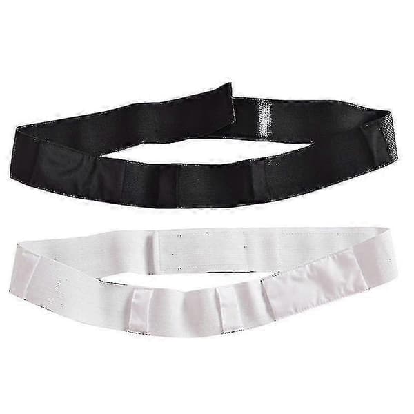Åndbar sort dialyse-kateterbælte justerbar mavebælte Black