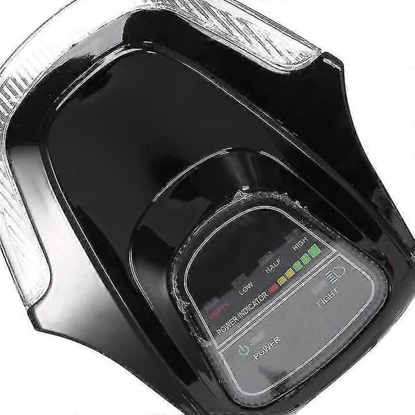60V Elektrisk Scooter Forlygteafbryder Nøgle med LCD Hastighedsdisplay til Citycoco Sort Black