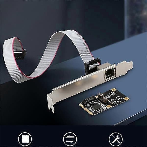 RJ45 LAN Gigabit Ethernet Mini PCI Express PCI E Netværksadapter MINI PCIE Gigabit Netværkskort til