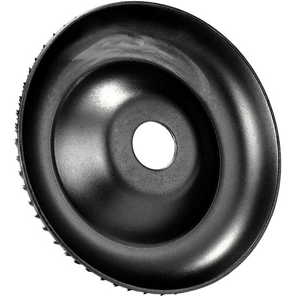 Puunhiontalaikka Kaiverruslevy Hiiliteräs Kulmahiomakoneen Laikka 16mm ID 100mm OD, Musta