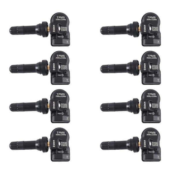 8X Programmerbar MX-sensor 315MHZ+433MHz 2-i-1 Däcktryckssensor Övervakningssystem Universell Redigerbar
