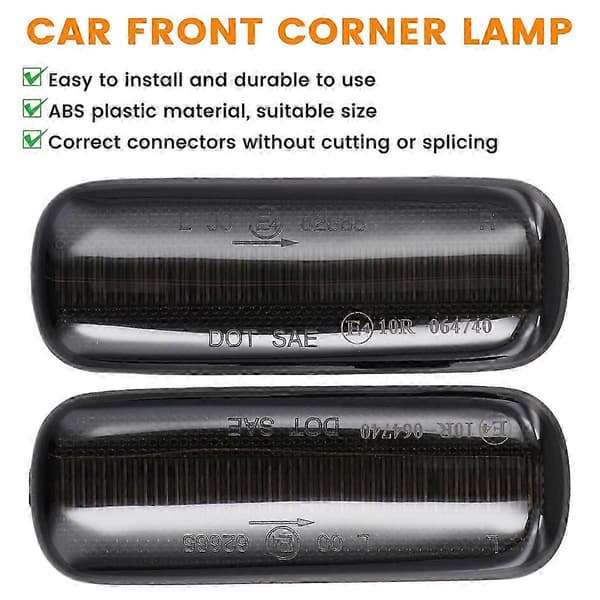 LED Dynamiske Sidespejlsblinklys til Citroen C4 MKI Coupe Hatchback Sedan 2006-20