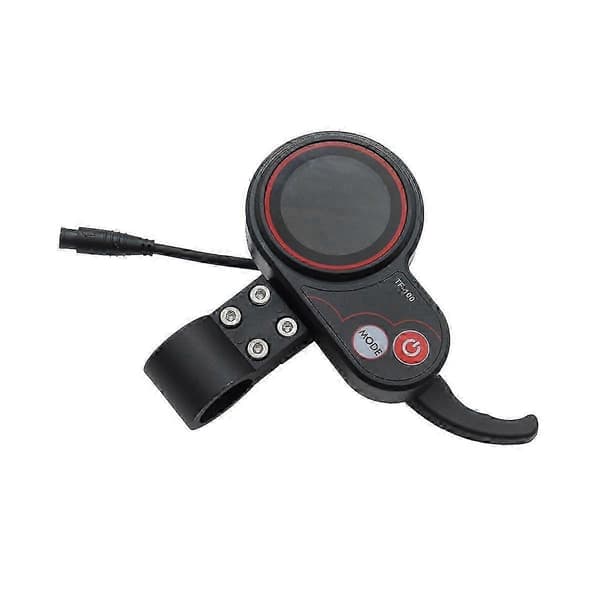 El-løbehjul 6Pin Speedometer TF-100 med Dashboard Display Sort Black