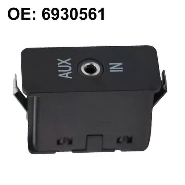 Bil AUX Audio Interface til BMW 1 3 5 6 7 X3 X5 SERIE E60 E61 E81 E87 E90 6930561 AUX In Stik Hjælpeindgangsstikadapter