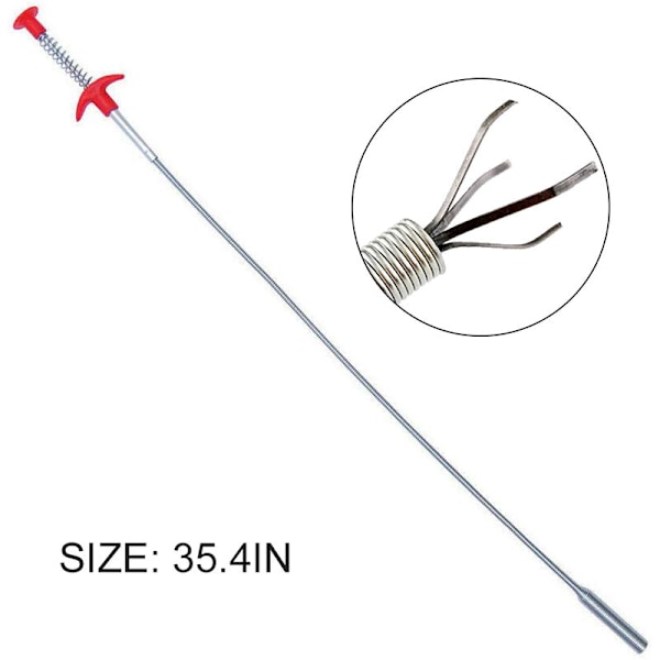 Vit köksavloppsrensare 90cm