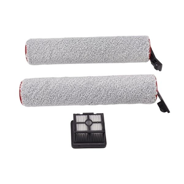 3PCS Rullborste Filter Set ABS Mjuk Textur Dammsugartillbehör för H13 M13