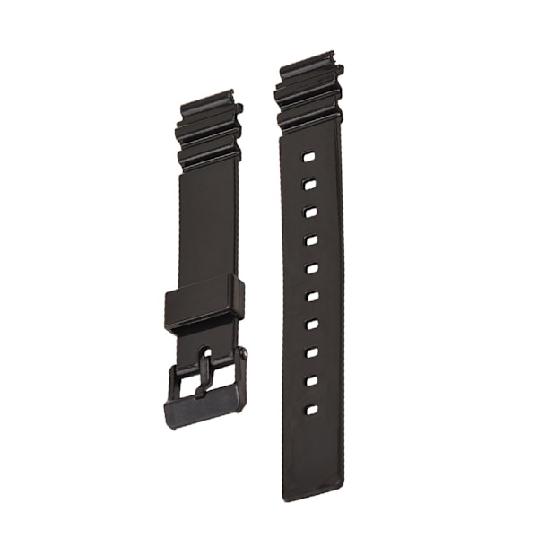 Korvaava kellon ranneke Casio MRW-200H -kelloon Svart Sort