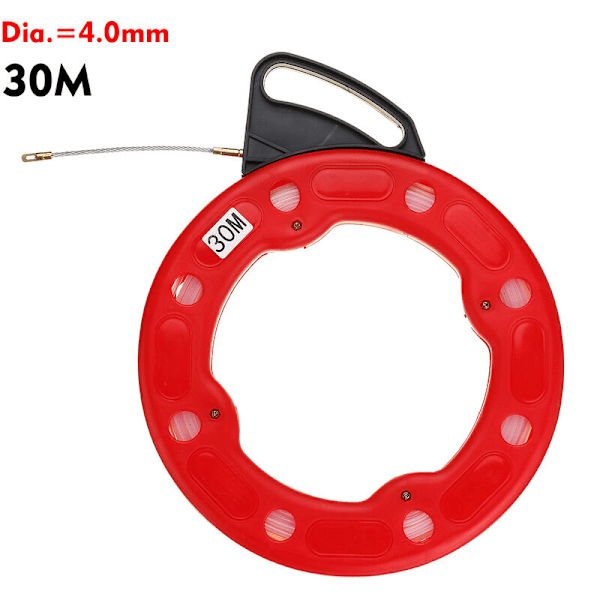 30M 4mm Joustava Nylon-teippi Vetokaapeli