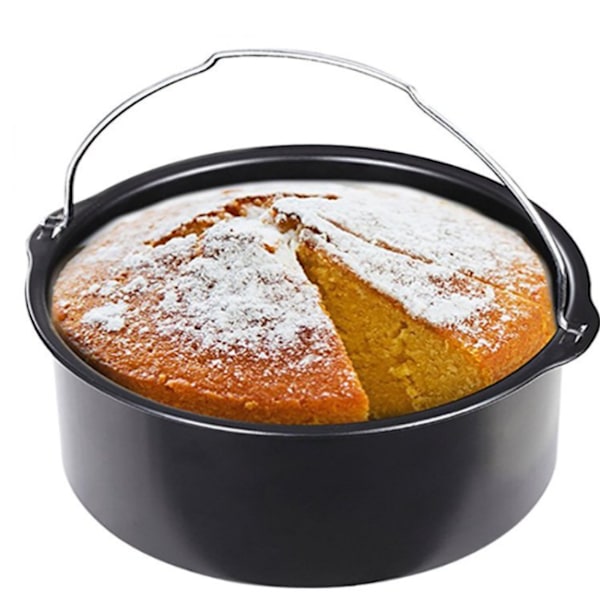 Air Fryer -lisätarvikkeet, kakkuvuoka, pizzapelti, 3-osainen setti