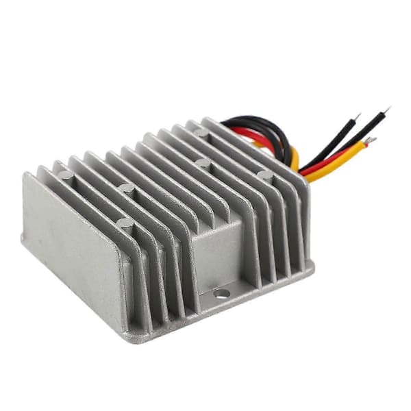 120W DC-konverter 36V 48V til 12V 10A Step Down Spændingsregulatormodul Sølv Silver