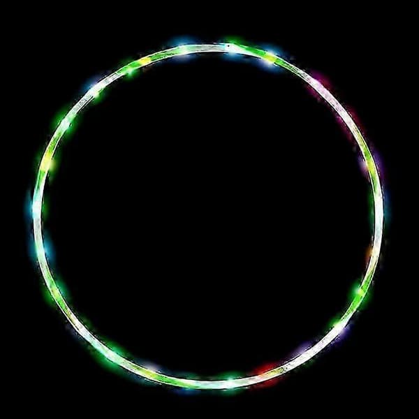 Farveskiftende Hula Hoops, Flere Lysende Hula Hoops 60cm 60cm
