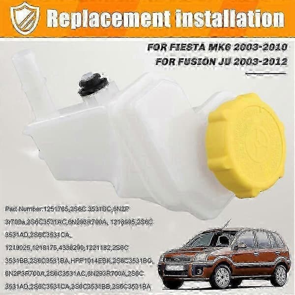 Servopumpetank til Ford Fiesta MK6 1.4 16V Model 2S6C3531AD AC BB