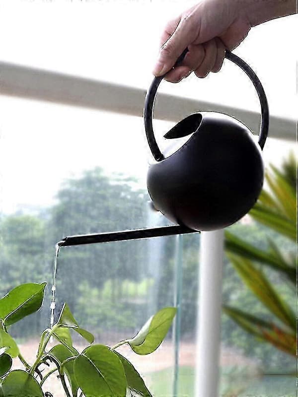 Holdbar 400 ml vandkande i rustfrit stål til indendørs og udendørs planter White